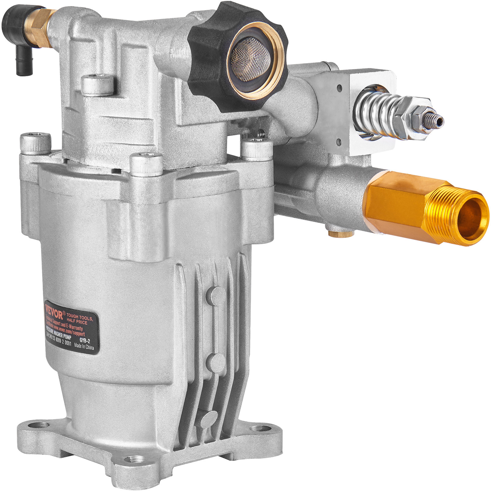 Pressure Washer Pump Power Washer Pump 3/4″ Horizontal 3400 PSI 2.5 GPM