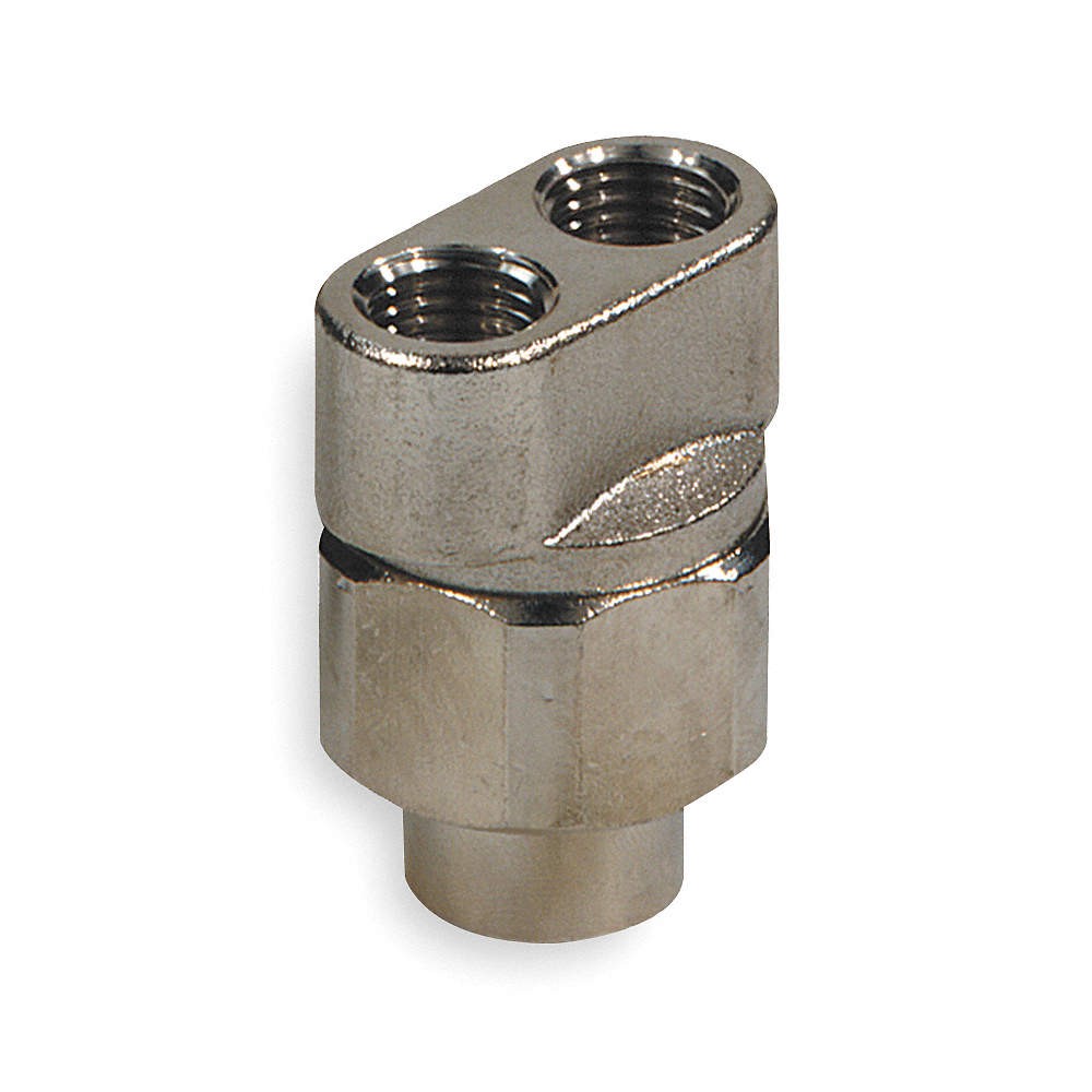 GRAINGER APPROVED AL416 Change Over Nozzle,Inlet Port 1/4 In 1MDJ3