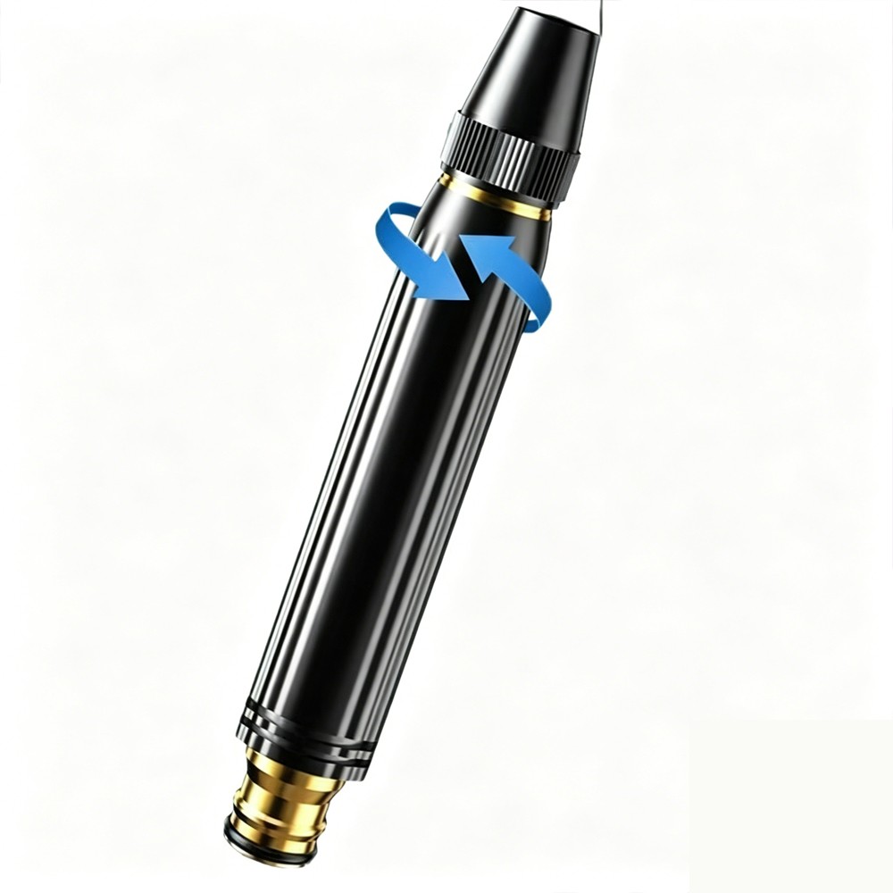 3X High-Pressure Hose Nozzle Water Gun for Car Wash and Garden Pressure Booster