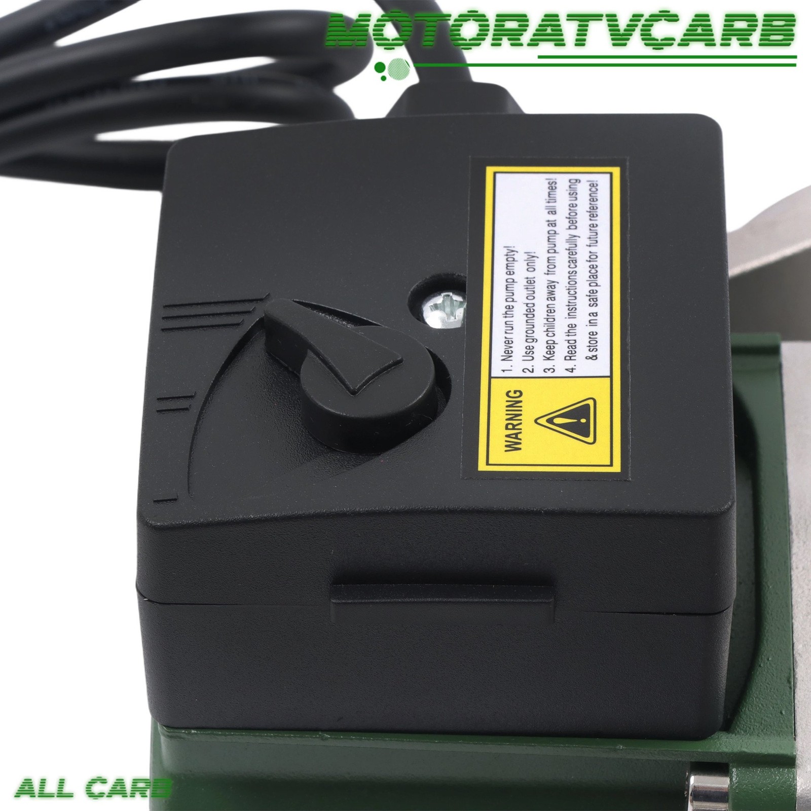 ALL-CARB 009-SF5 Flanged High Velocity Water Circulating Pump 1/8 HP 10GPM 115V