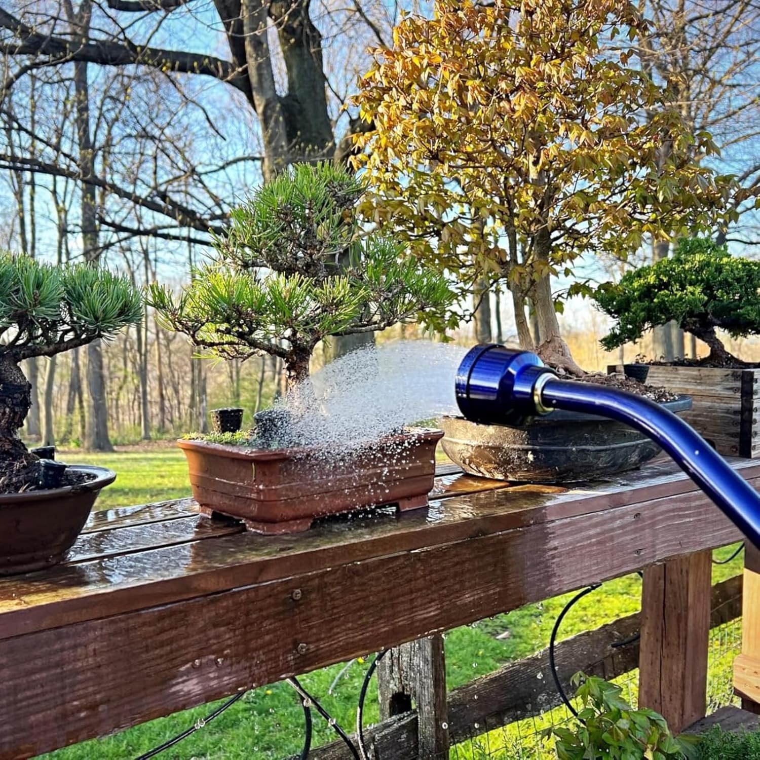 GREEN MOUNT Watering Wand, 24 Inches Sprayer Wand with Superior Purple