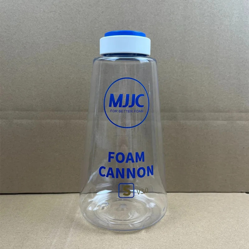 Original Spare Bottle for MJJC Foam Cannon S V3.0 / 1000Ml Foam Jug Cover Lid fo