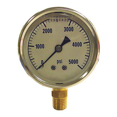 A.R. NORTH AMERICA SEC-201L-254P Gauge, 0-3000 psi