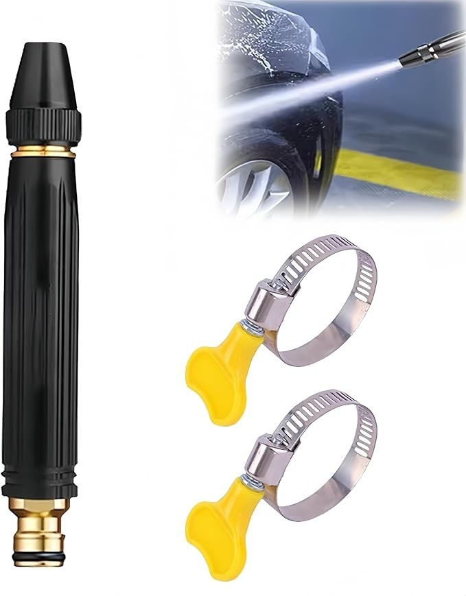 High Pressure Adjustable Garden Hose Spray Gun Nozzle for Car Wash / Watering