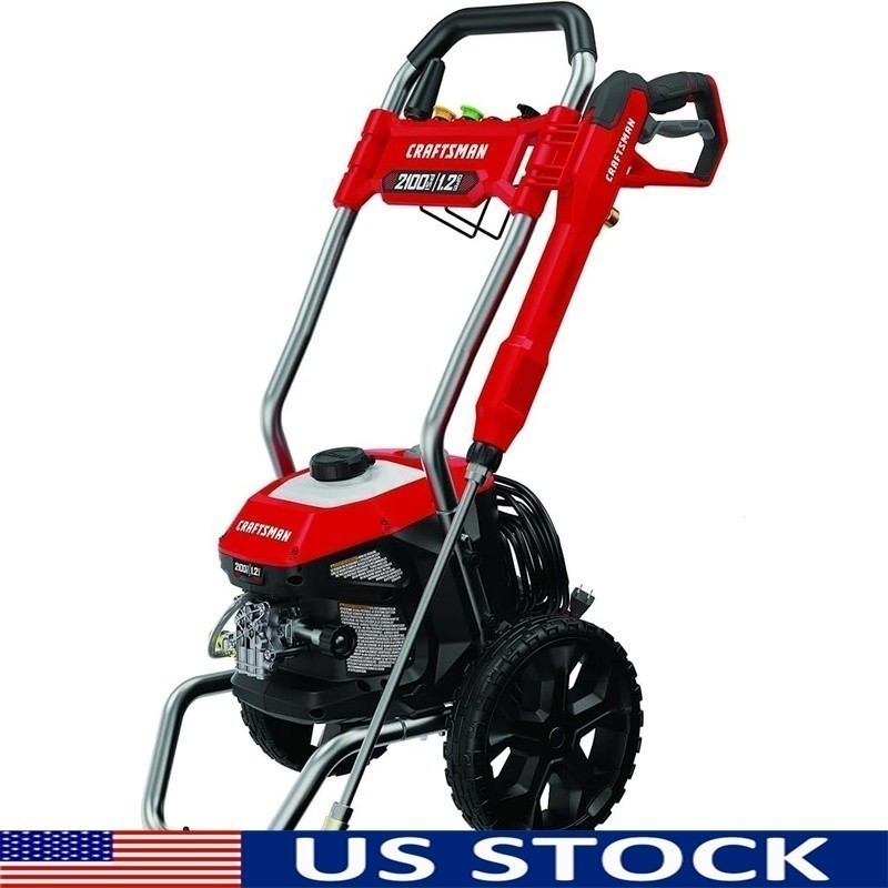 Powerful 2100 PSI Electric Pressure Washer W/ Integrated Soap Tank 25ft Hose New