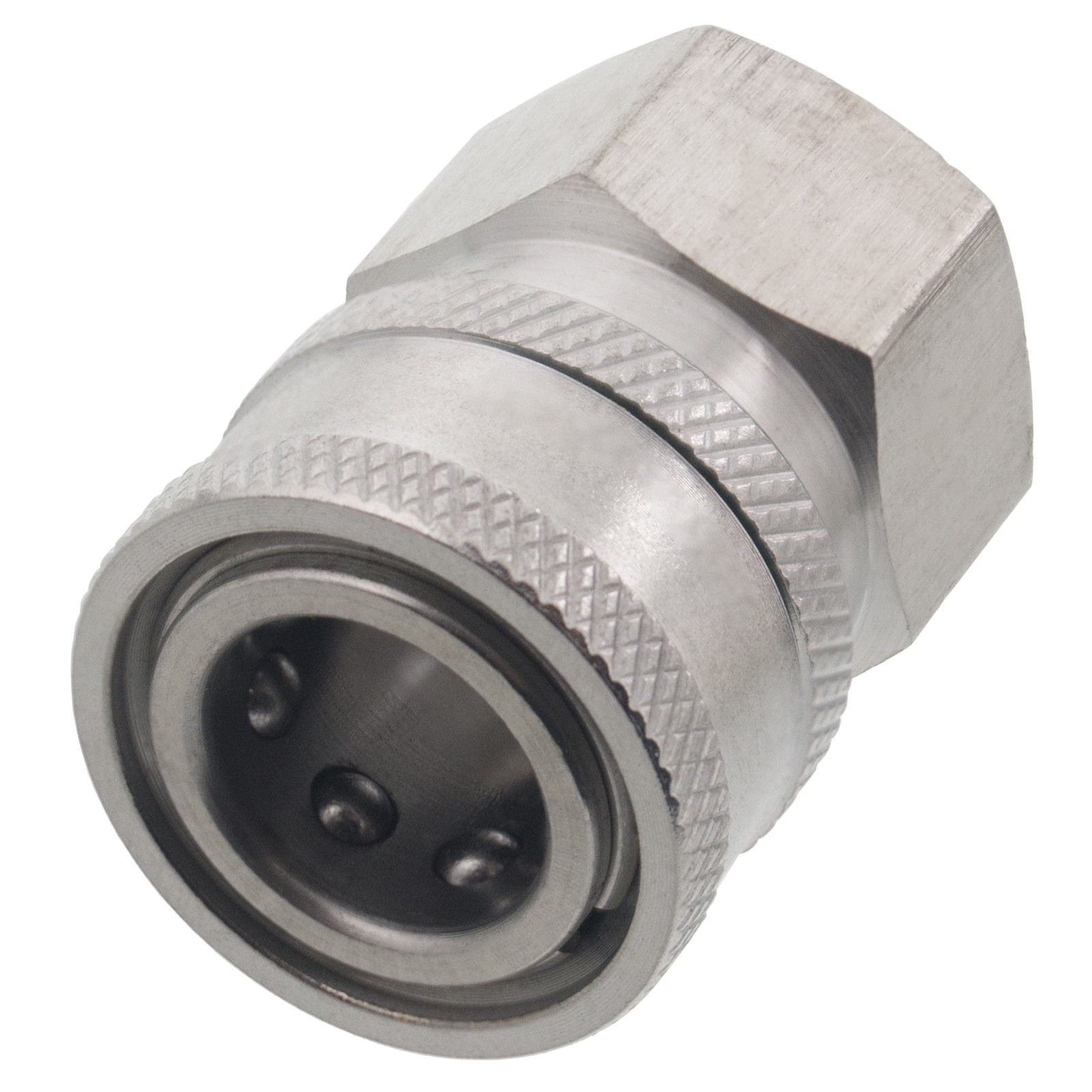 Erie Tools Pressure Washer 3/8″ FNPT Quick Connect Stainless Socket & Plug Set