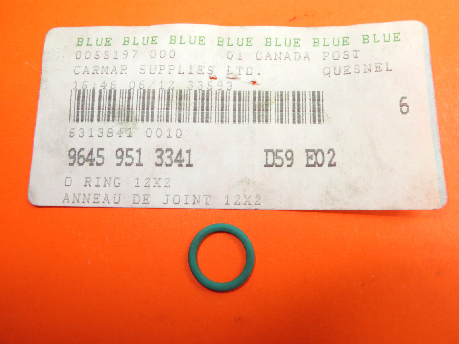 Stihl RE102K RE104K RE106KM RE115K RE125K RE140K RE160K, O-Ring 9645-951-3341