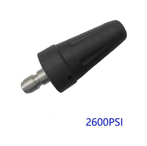 High Pressure Cleaning Nozzle with 360 Degree Rotation for Tough Environments