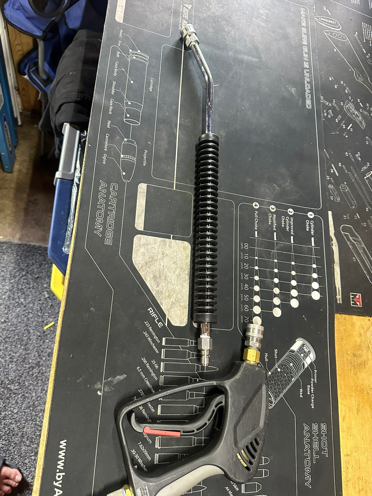 Pressure Washer Wand, 45 Degree And Handle
