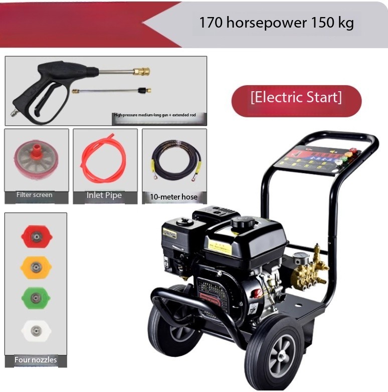 Ultra-High Pressure High-Power Diesel Car Wash Machine for Industrial Use