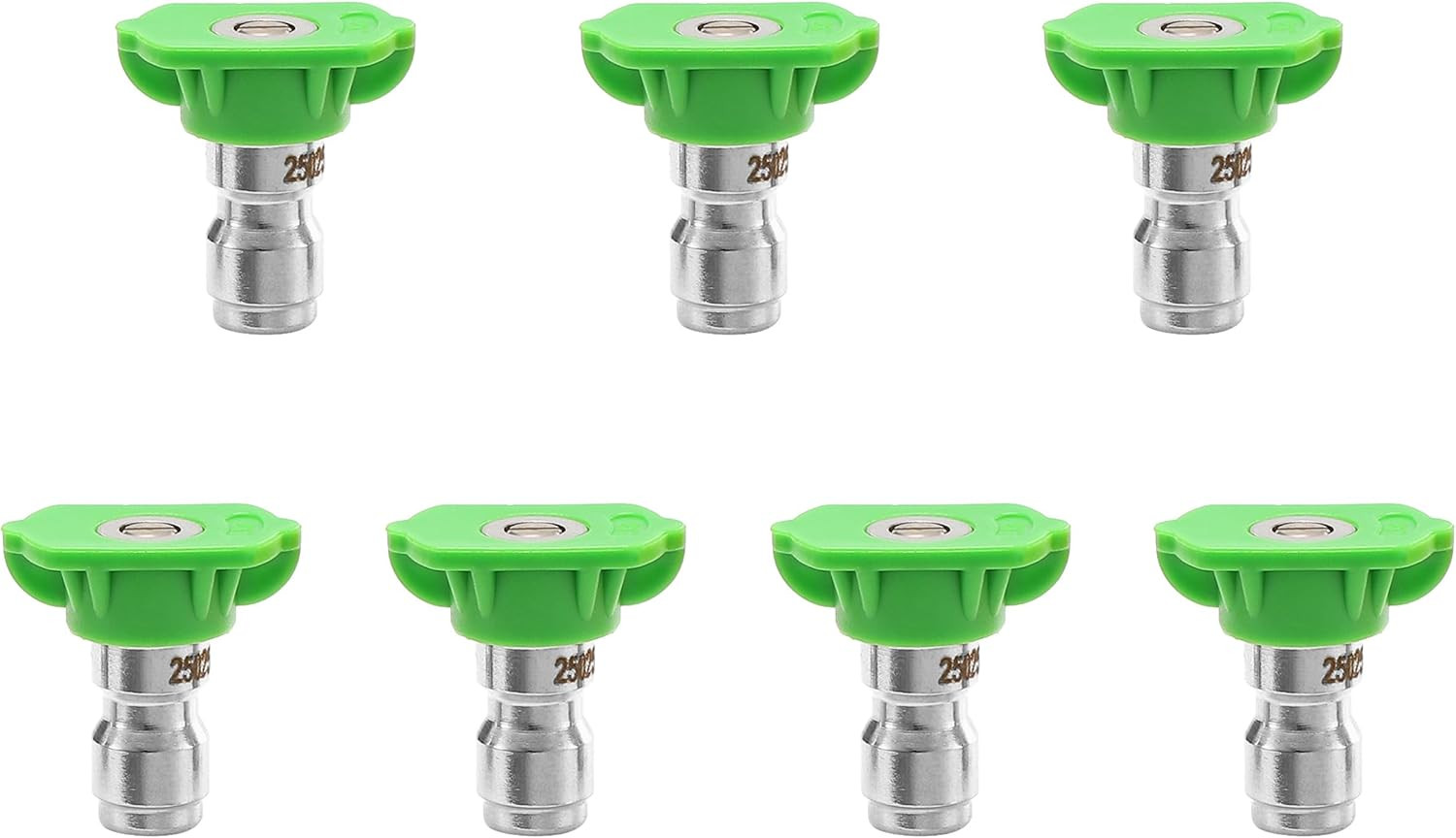 Pressure Washer Tips, 25 Degree Green Power Washer Nozzle Tips, Pressure Washer