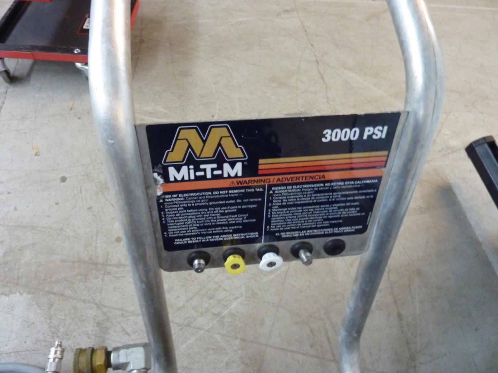 Mi-T-M JP Portable Electric Pressure Washer 3000 PSI 8HP 3.9 GPM 1PH (32216)