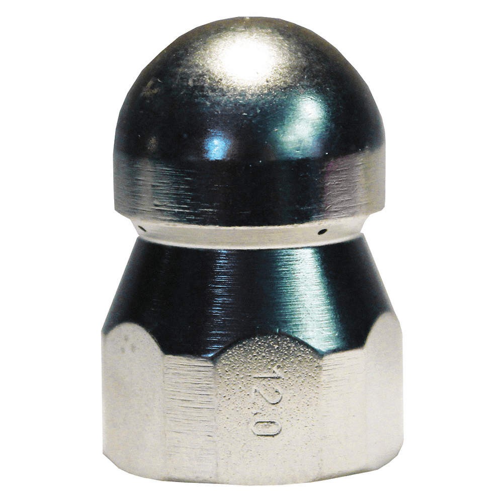 GRAINGER APPROVED AL0124722360 Sewer Nozzle,Size 12,3/8″ (F)NPT5000 psi 3ANU7
