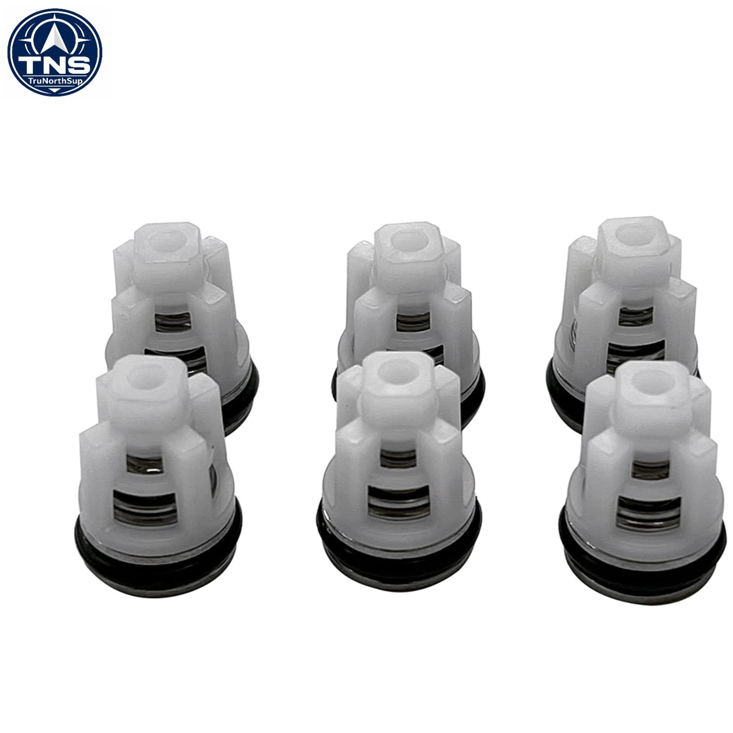 Pressure Washer Valve Kit 6 pcs for AAA OEM Pumps Stainless Steel Brass