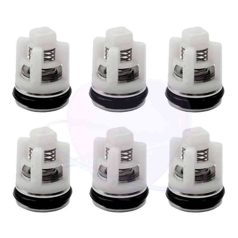 6x Check Valve Repair Kit For Washer Pump Universal OD: 0.5″ Length: 0.65″