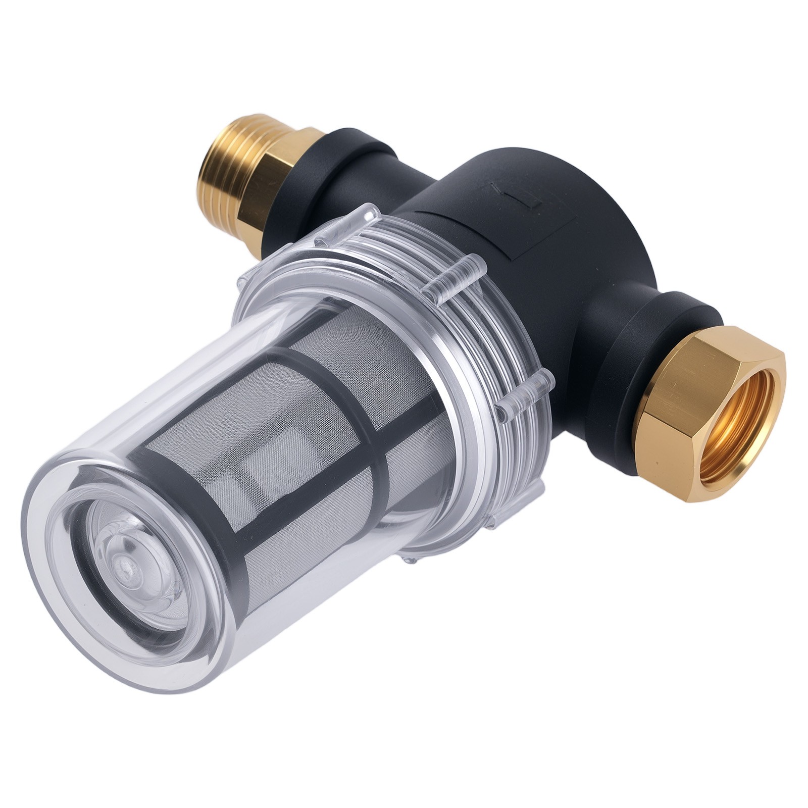 Garden Inline Wash Hose Inline Filter with Mesh Screens for Pressure Washer Pump