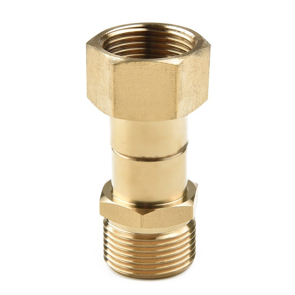 Useful Swivel Joint Tool 14mm Thread 360 degree Brass Connector Copper