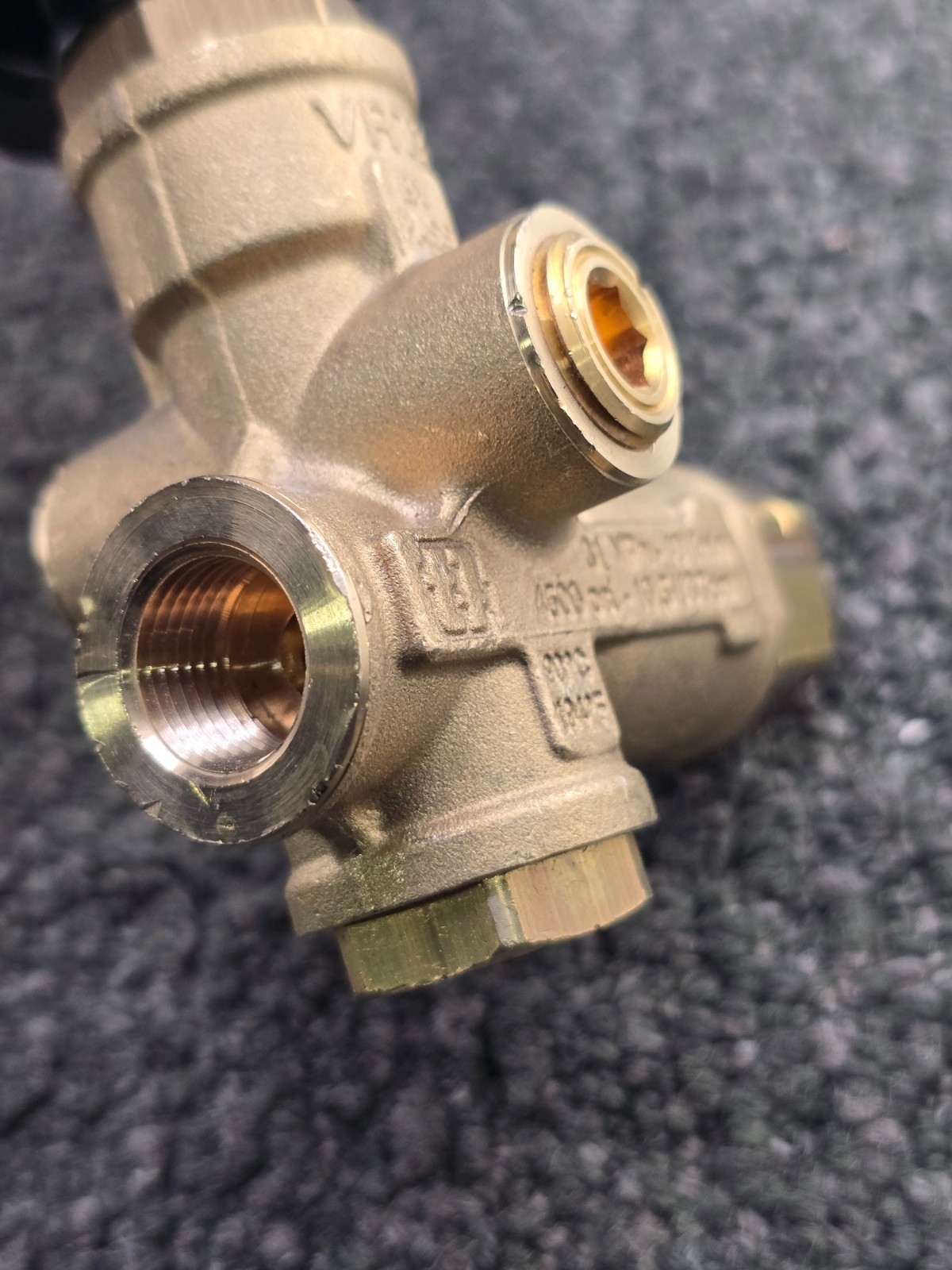 VRT3 3/8-inch Female NPT Heavy-Duty Unloader Valve Brass Body 10.5 GPM, 4500 PSI