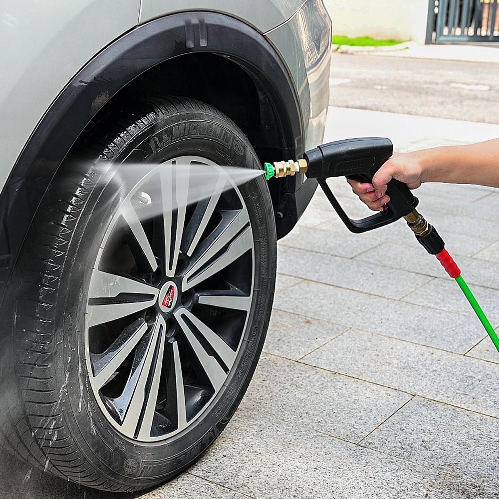 YAMATIC Power Washer Gun and Hose, 3/8″ Swivel Quick Connect
