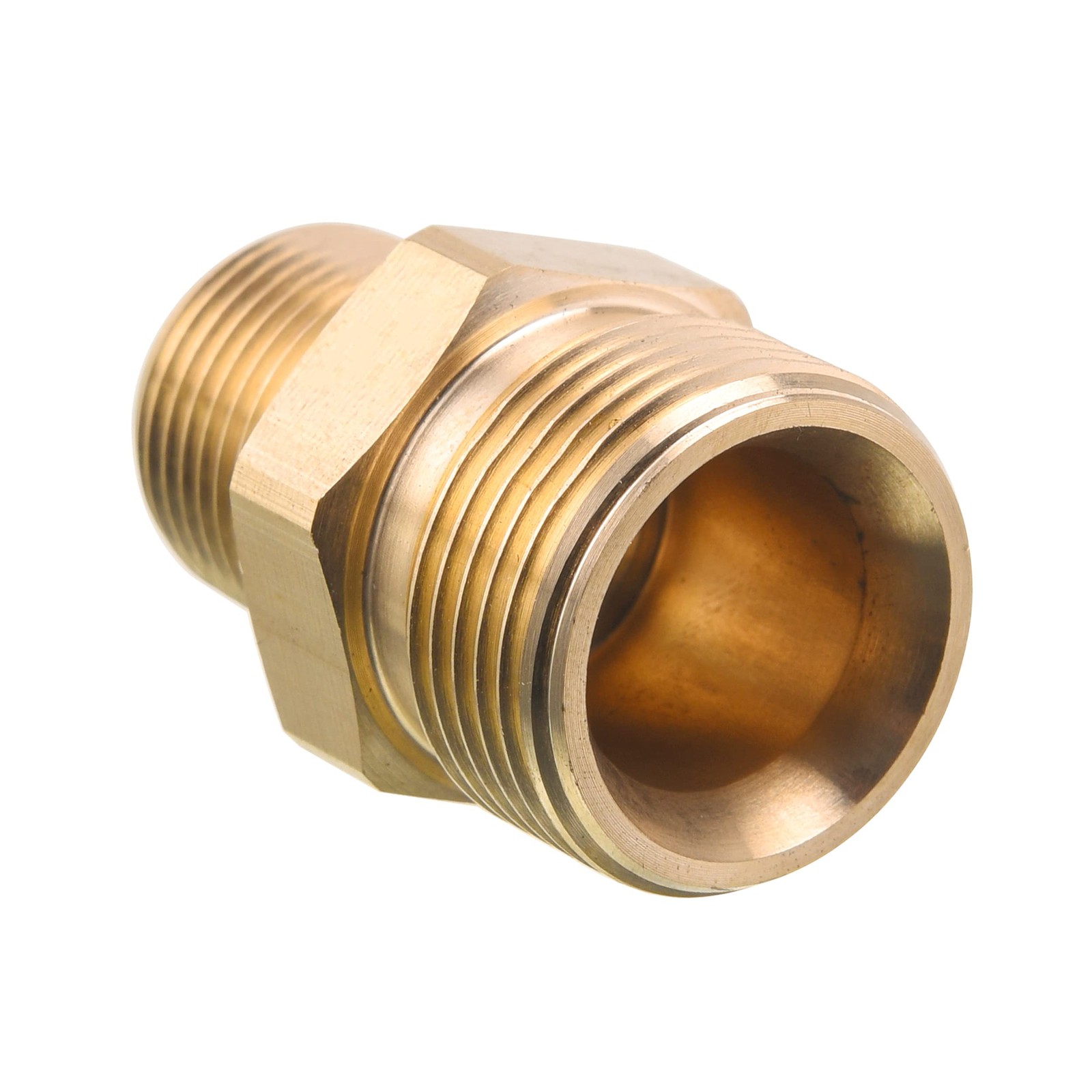 M MINGLE Pressure Washer Adapter, 3/8’’ NPT Male to M22 14mm Male, 4500 PSI
