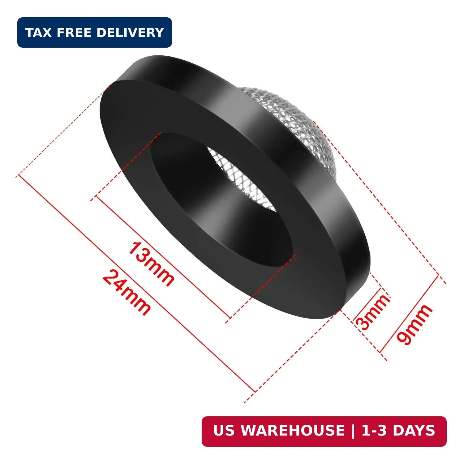 20 Pcs Hose Washers with Screen Filter for 1″ Inlet, Fits 5/8″ & 3/4″ Hoses