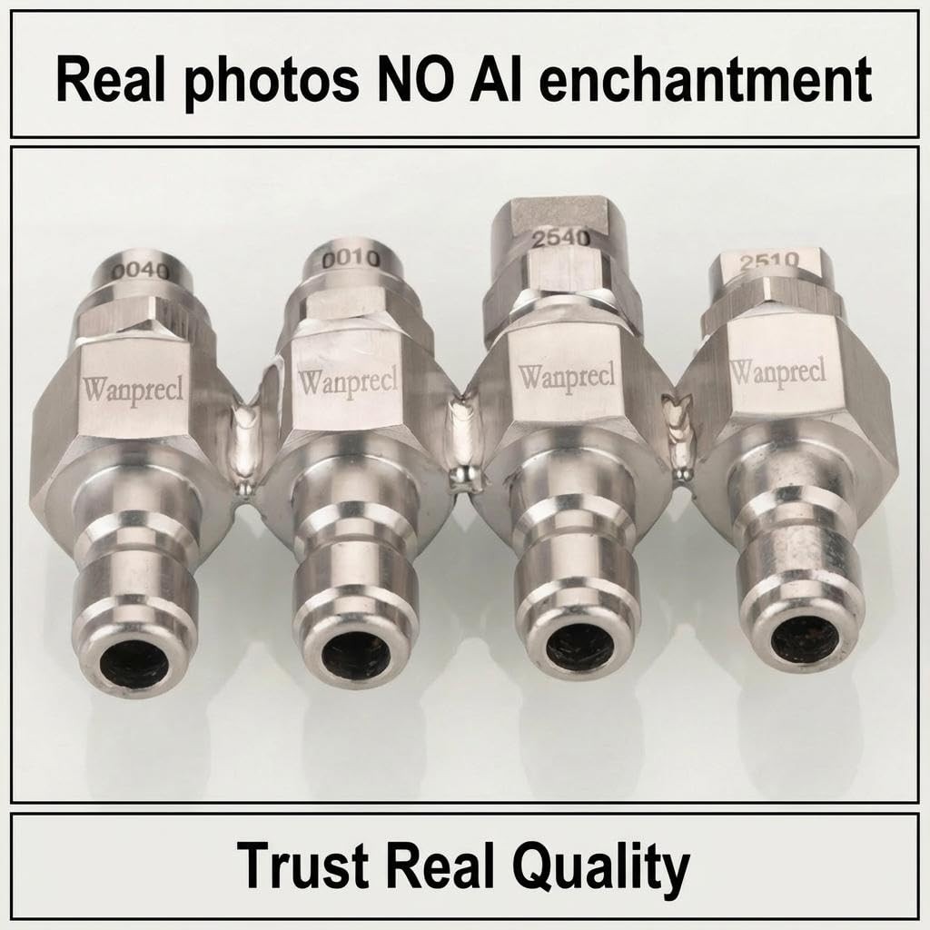 Jrod Pressure Washer Nozzles Set Up To 4000 PSI | 4 GPM Pressure Washer JRod Noz