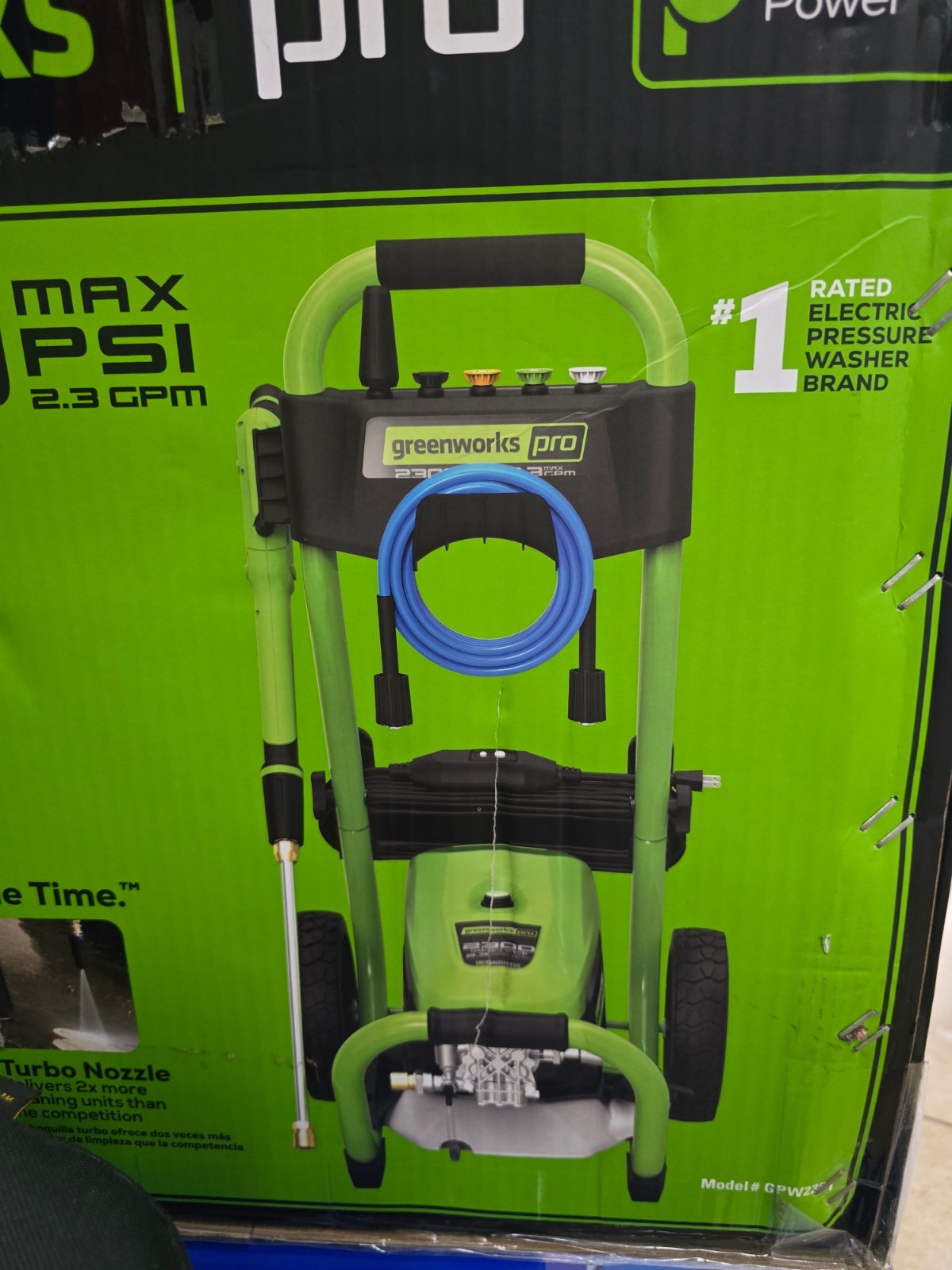 Greenworks Pro 2300-PSI 2.3-GPM Electric Pressure Washer