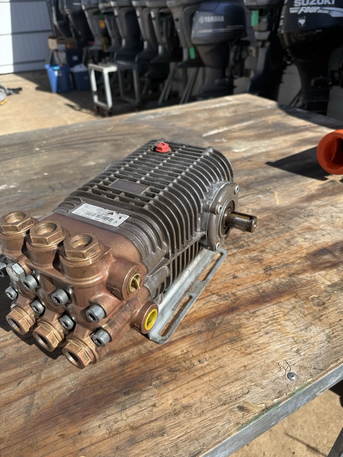 Comet TW 5050 S Pump, 5.2 GPM, 5000 PSI, 17.5 HP Rebuilt Pressure Washer Pump