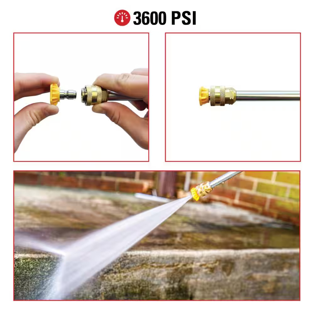 Pressure Washer Quick Connect Sprayer Tips
