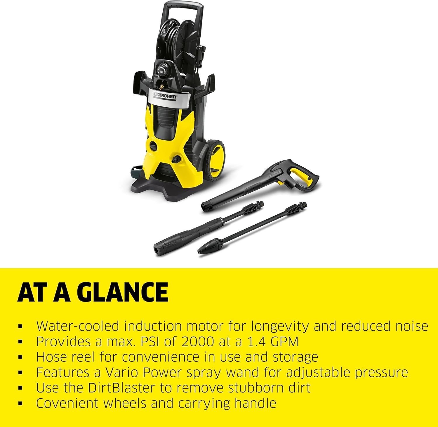 K5 Pressure Washer – Vario Power & Dirtblaster Wands