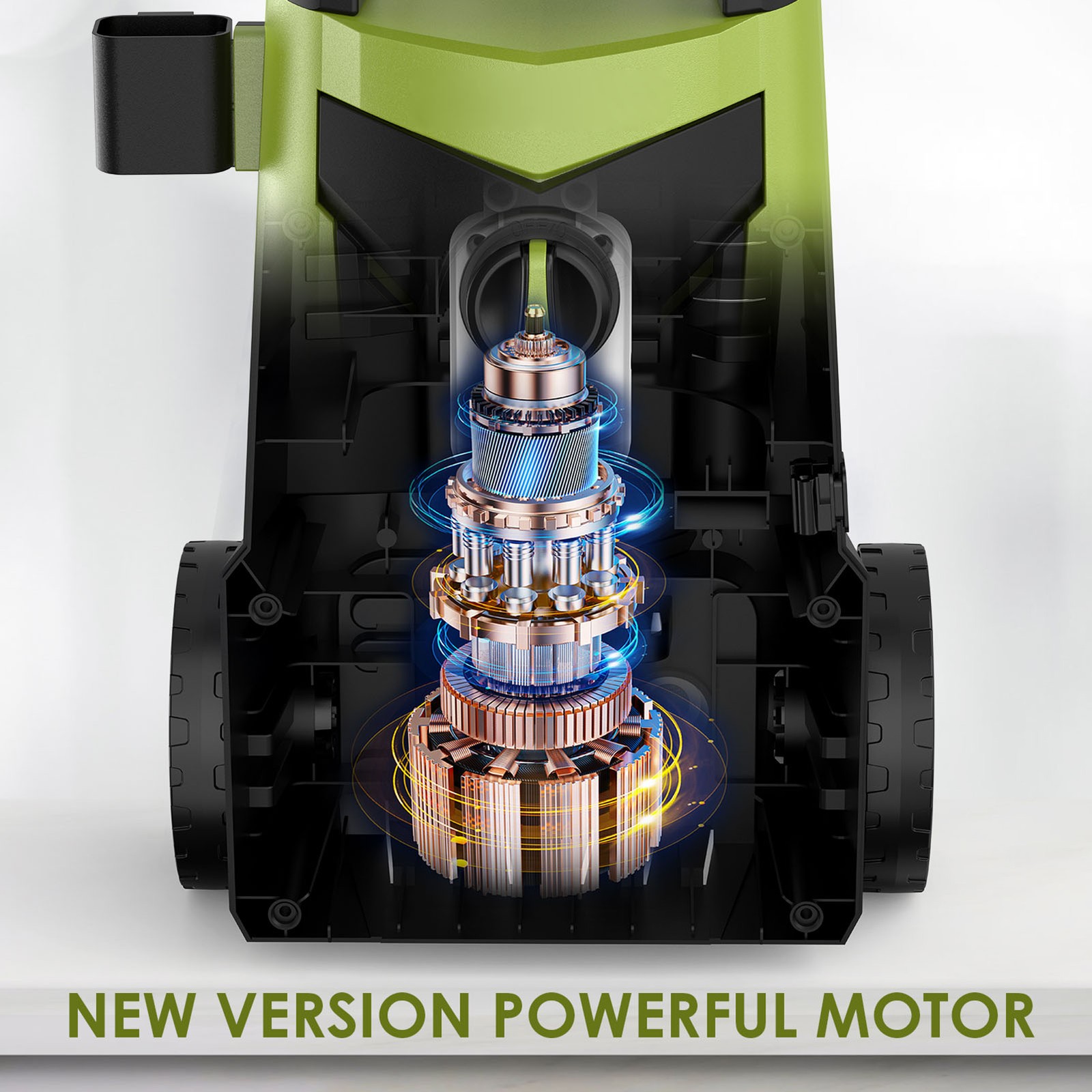 4000 PSI Electric Pressure Washer Powerful Cleaning Machine For Car Patio Metal