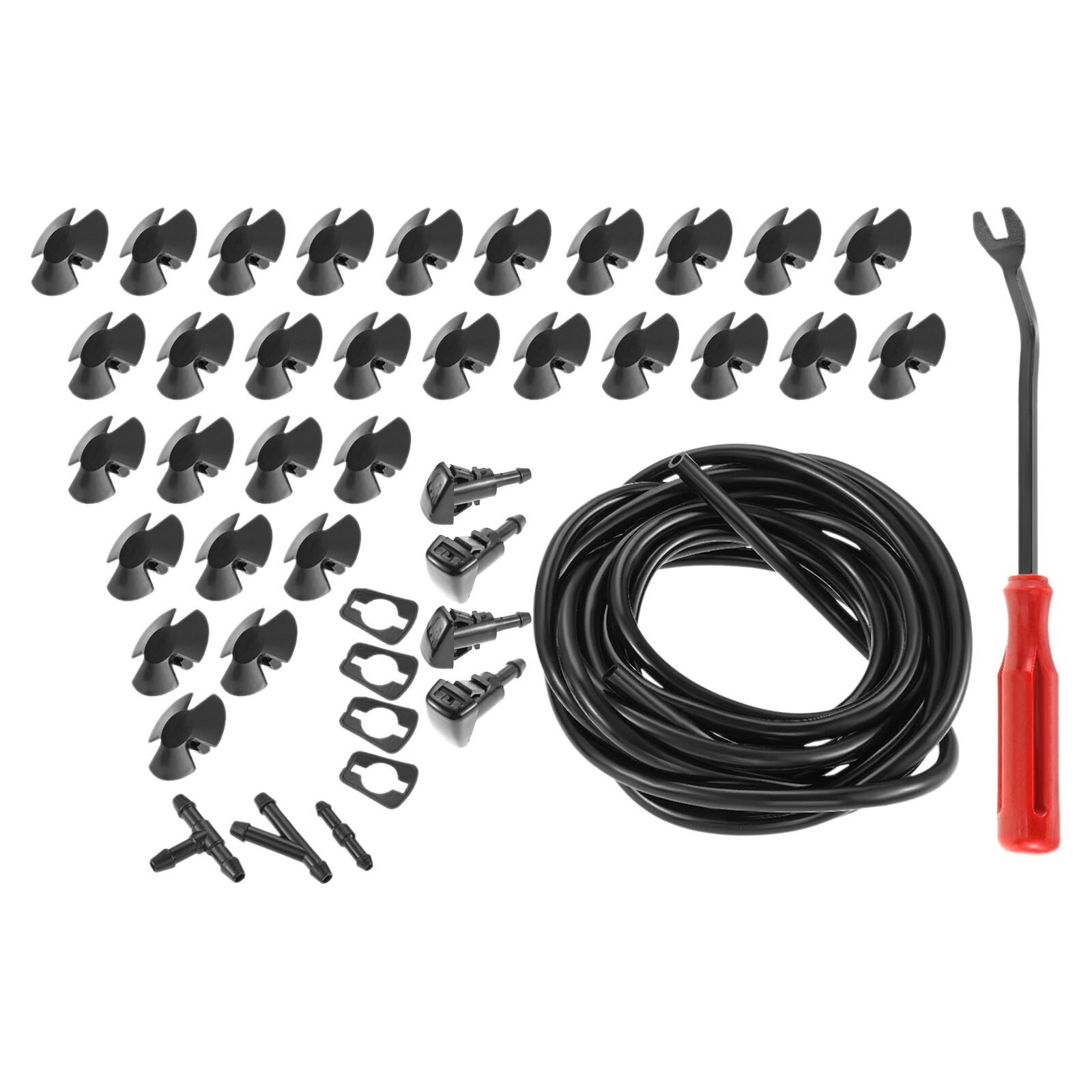 4Pcs Car Windshield Washer Nozzles Kit 4805742AB for Dodge 2008-2011 Avenger