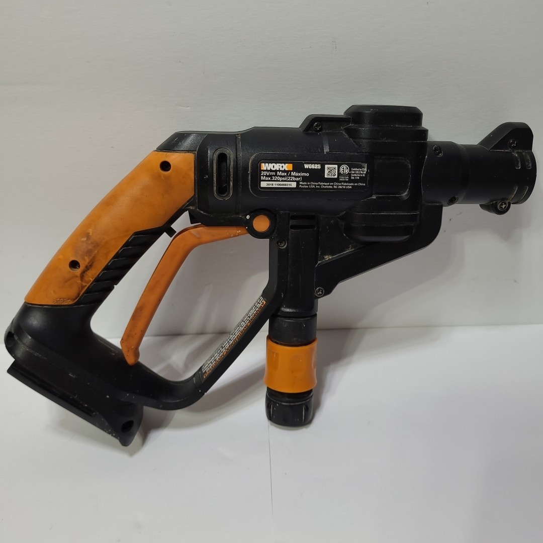 WORX WG625 20V Power Share Hydroshot Portable Power Cleaner – Black/Orange