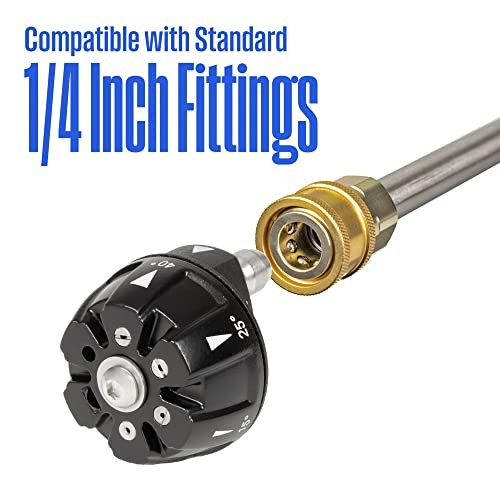 Westinghouse Pressure Washer 6-in-1 Nozzle Attachment – 3600 Max PSI, 1/4”