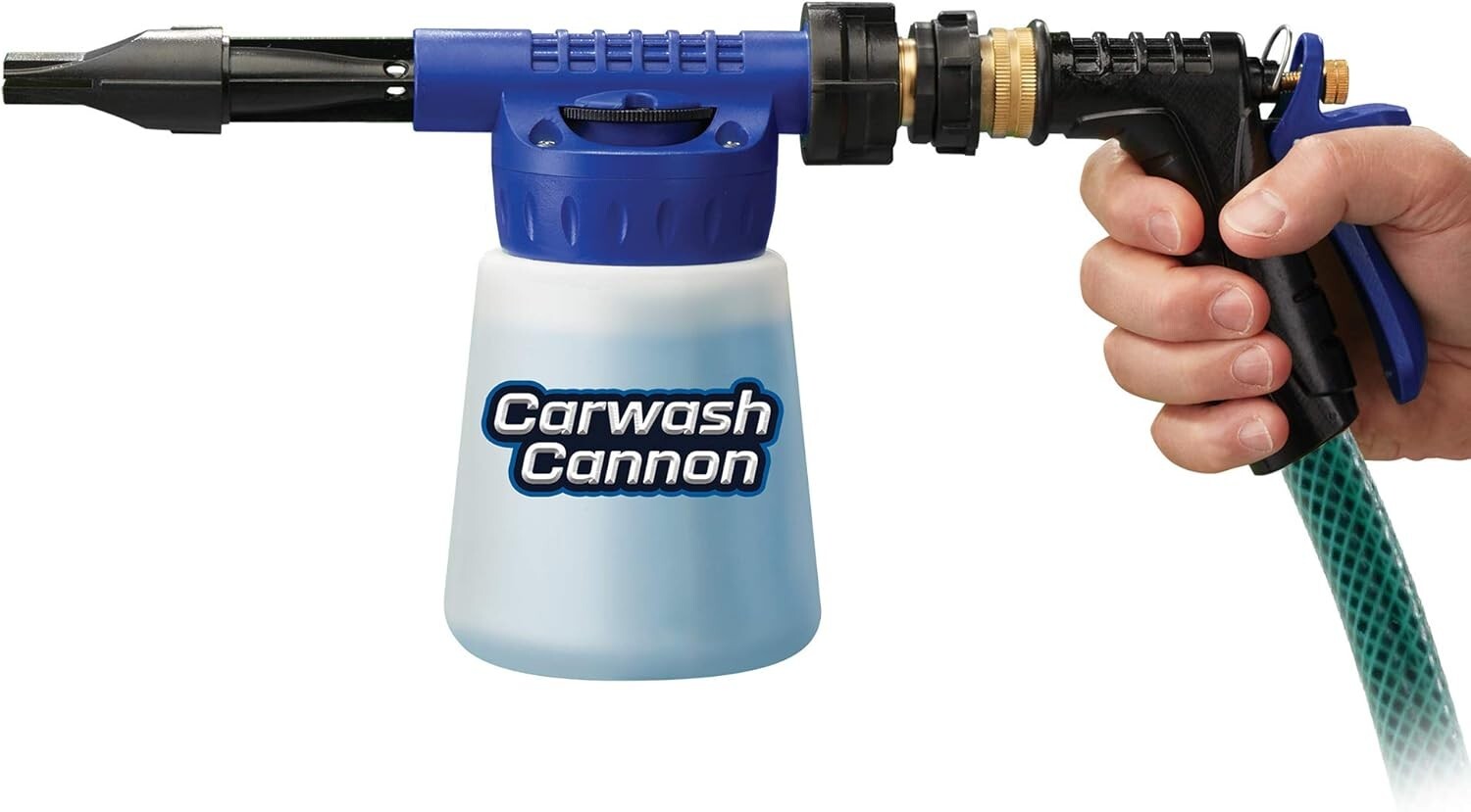 Nozzle Spray Car Wash Gun Cannon Soap Foam Dirt Dust Blaster Hose Thick Sprayer