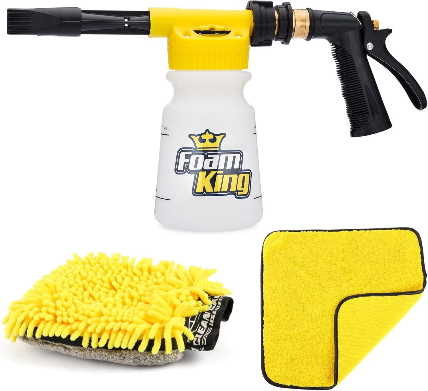 Auto Detailing Set with Microfiber Mitt