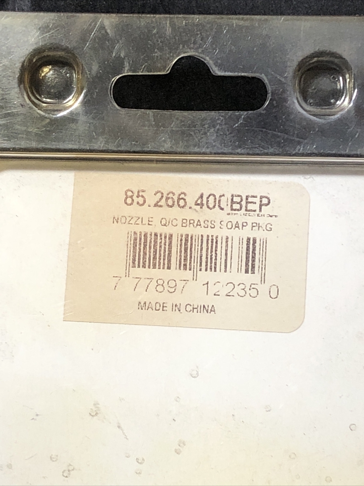 BE Pressure Washer Soap Nozzle