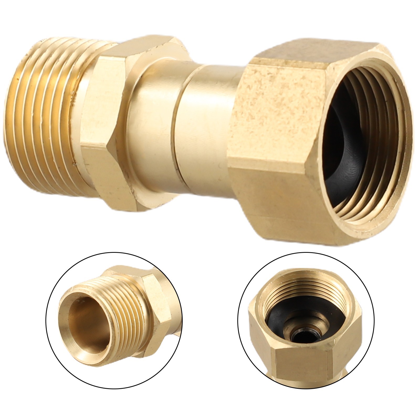 M22 14mm ADAPTER / COUPLER For Power Pressure Washer Water Pump Hose Fittings
