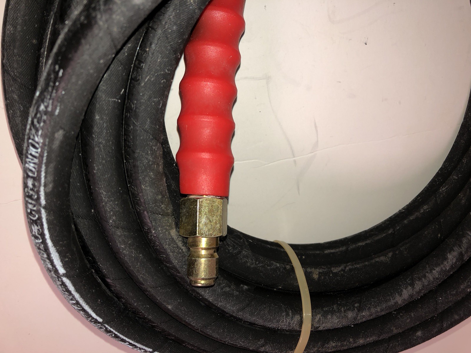 NOS INDUSTRIAL 3/8″ Pressure Washer Hose 50 Feet 4000 PSI Hot Water DN10 Rated