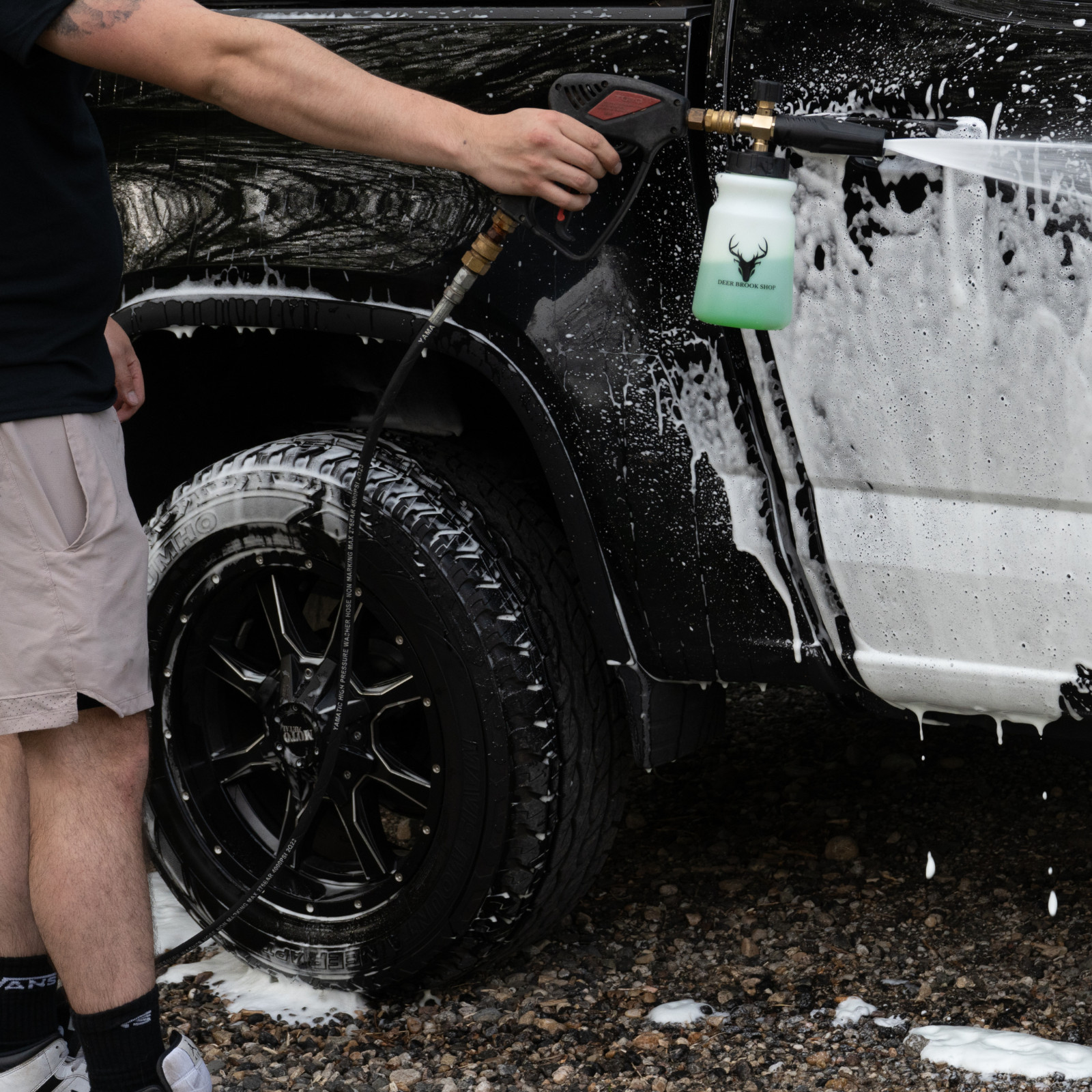 Deer Brook Shop Foam Cannon for Pressure Washer, Car Foam Cannon 1/4 Connector