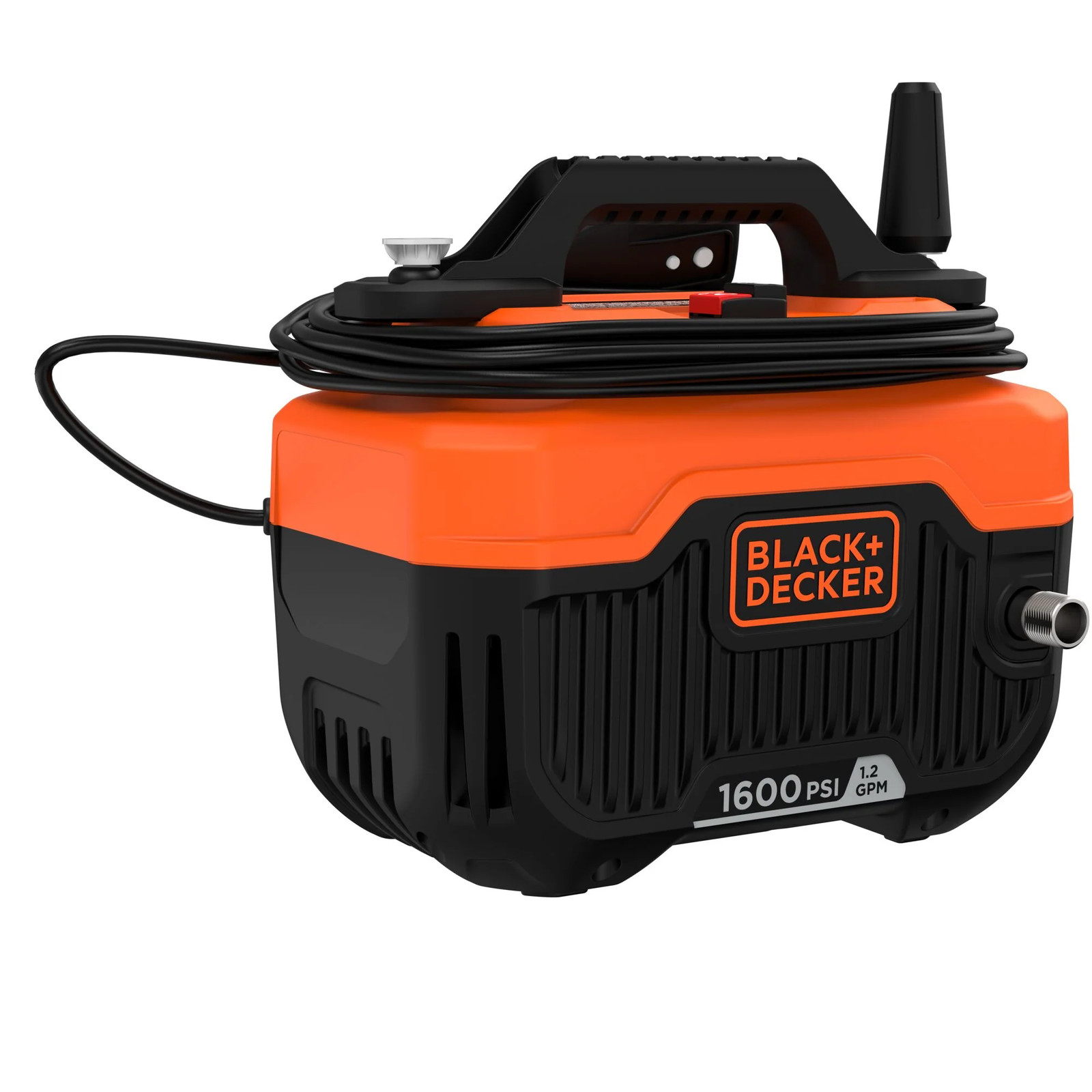 BLACK+DECKER Electric Cold Water Pressure Washer (1,600 Max PSI)- BEPW1600