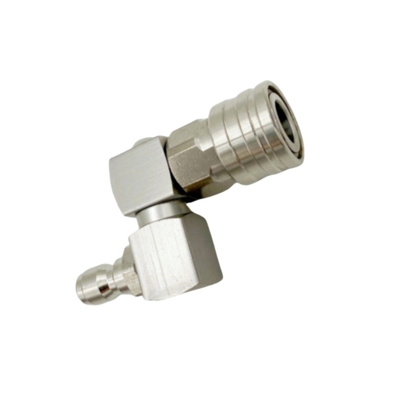 Anti Leak Stainless Steel 1/4 Inch Quick Connect Swivel For Car Wash Water Guns