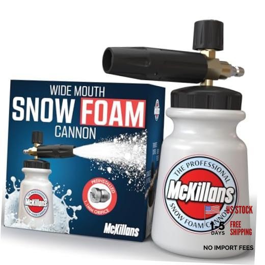 Foam Cannon for Pressure Washer (Wide Mouth) – Car Wash Snow Wide Mouth Bottle