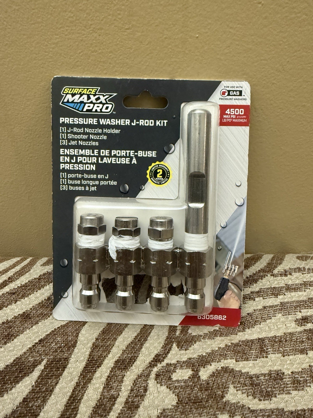 Surface Maxx Pro J-Rod Nozzle Kit 6305862