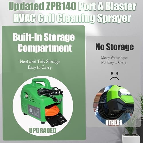 ZPB140 Port A Blaster HVAC Coil Cleaning Portable Pressure Washer