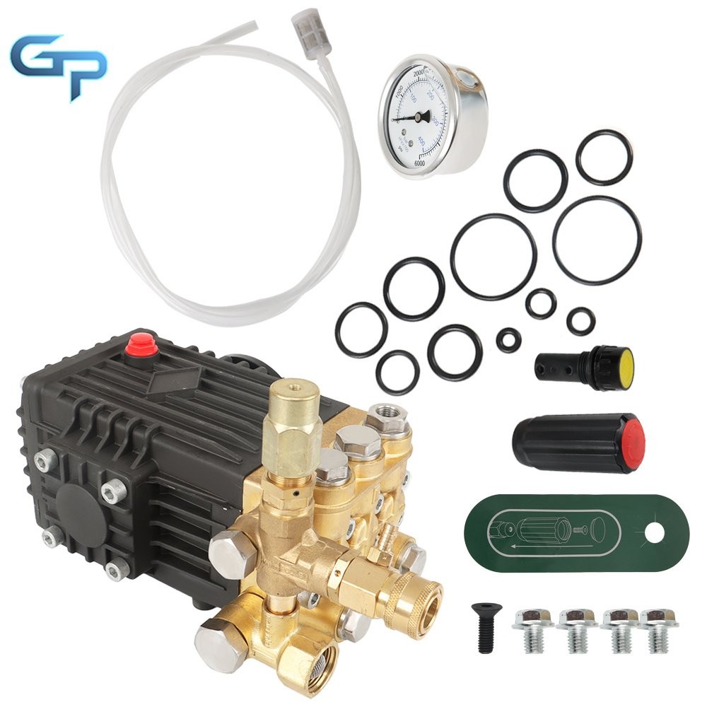 3600 PSI 4.9GPM Belt Drive Pressure Power Washer Pump 24mm Solid Shaft