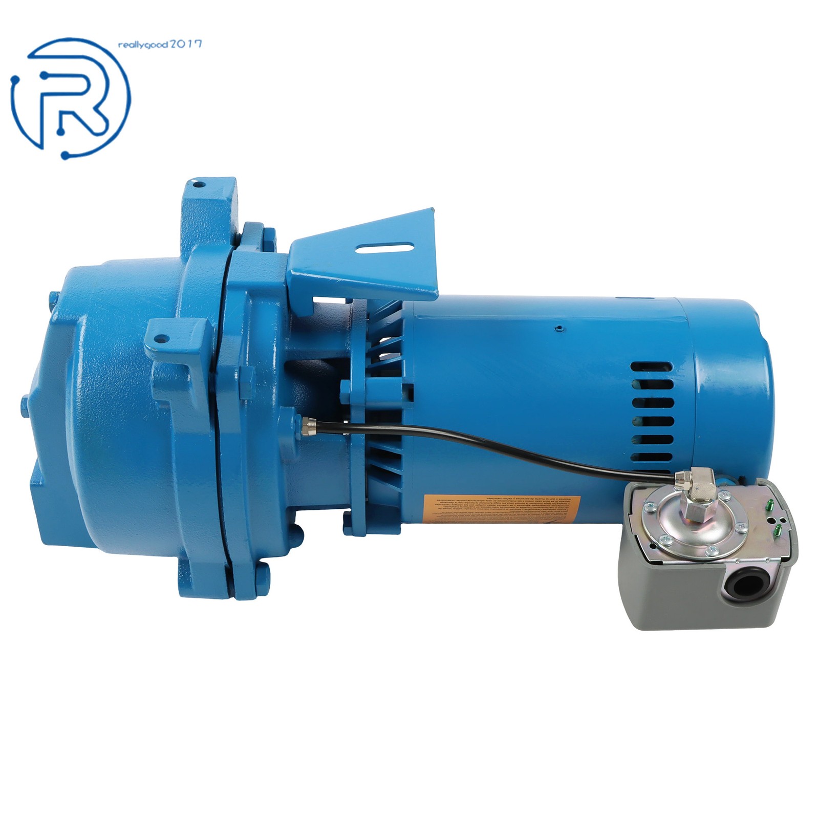 115/230V Dual Voltage J5S Shallow Well Jet Pump 1/2 HP 16.5 GPM, Cast Iron