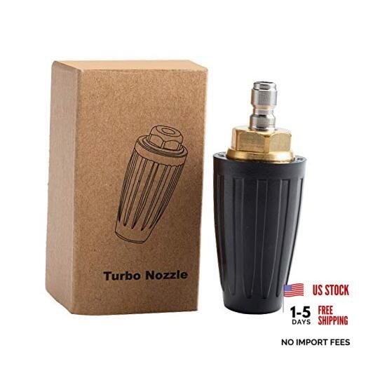 Pressure Washer Tips Turbo Nozzle Pressure Washer 4000 PSI Max Rotating