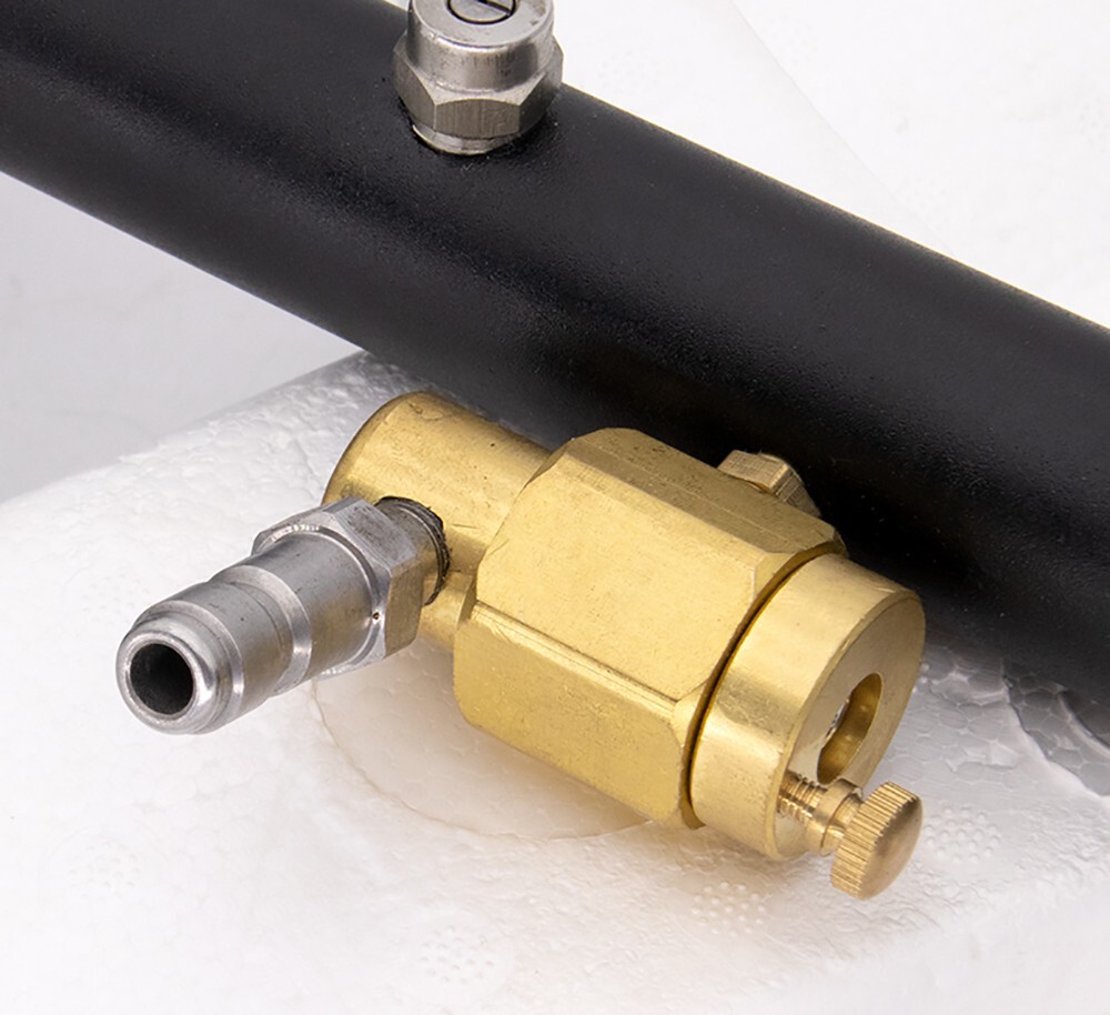 18″ Pressure Washer Surface Cleaner Water Broom Undercarrige Car Clean Brush 2-1
