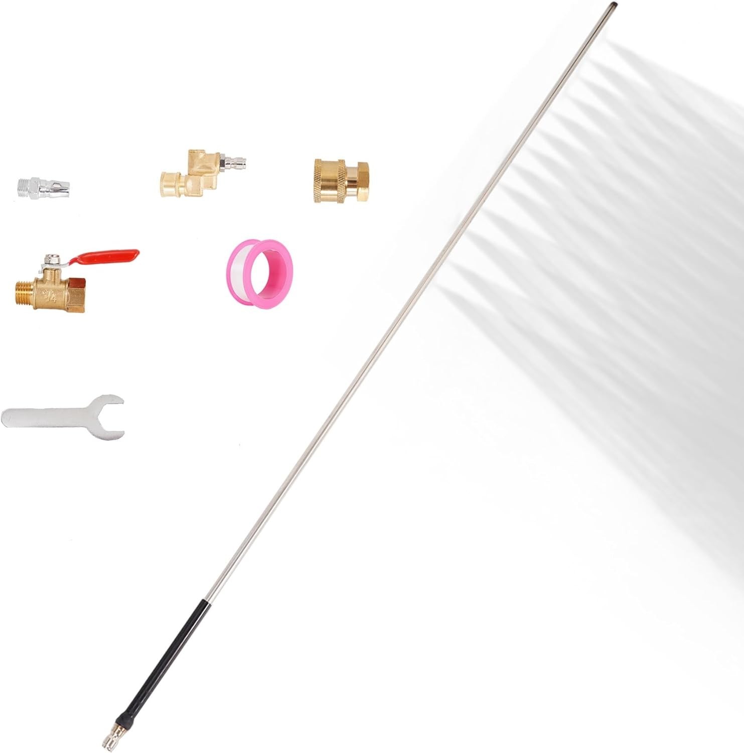 Ultimate Radiator Cleaning Solution – 40in Wand, 5000 PSI, Includes Accessories